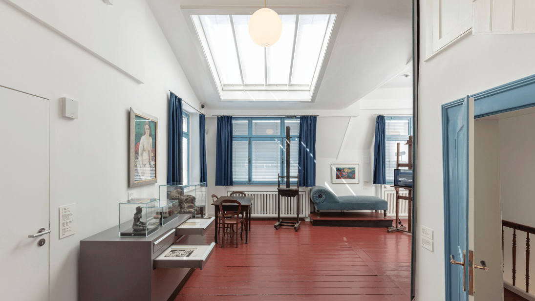 Künstlerhaus: Atelier im Dachgeschoss MG 1647 © Axel Hartmann, Köln